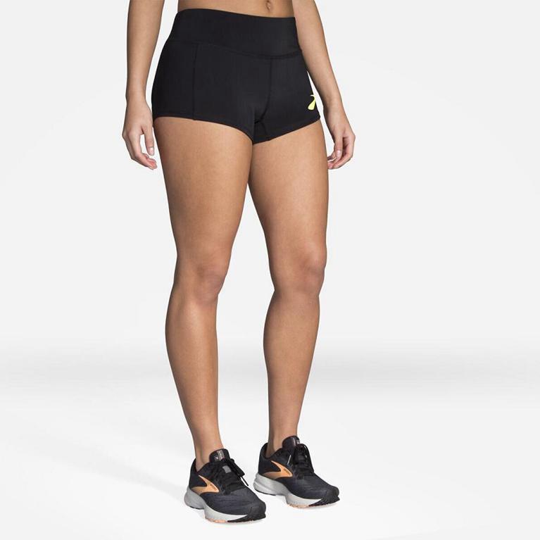 Brooks Elite 2 - Womens Running Shorts - Grey (20391WKCU)